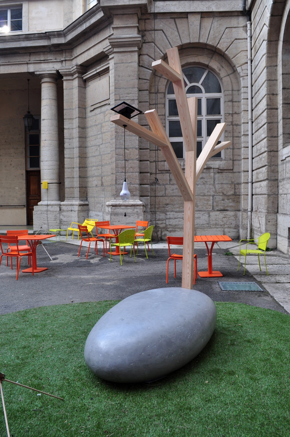 Projet de Benjamin ROUSSE, Banc Galet